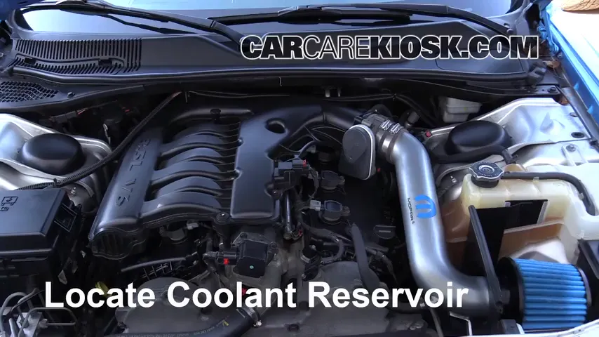 2009 Dodge Challenger SE 3.5L V6 Coolant (Antifreeze) Flush Coolant